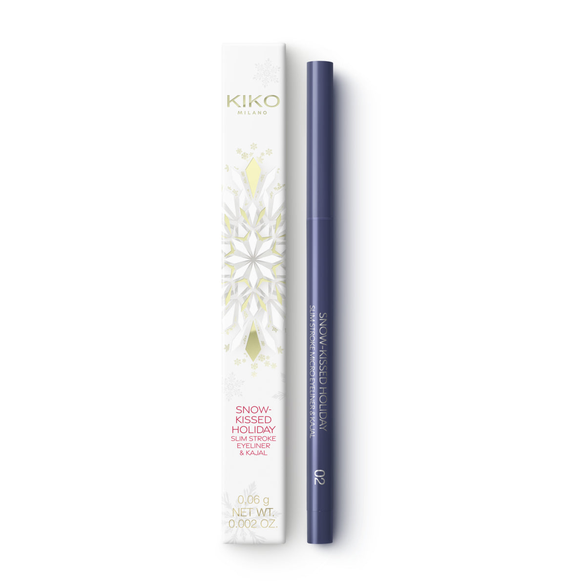 Snow-Kissed Holiday Slim Stroke Micro Eyeliner & Kajal - 90000539_KC000001160002B_02 Glacier glide_KC000001160002B_02_03