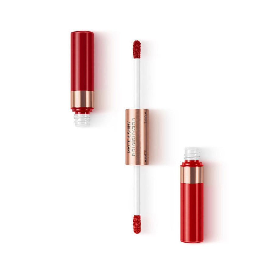 Matte & Shiny Duo Liquid Lip Colour - 90000539_KM000000351005B_05 Red or Red_KM000000351005B_05_03