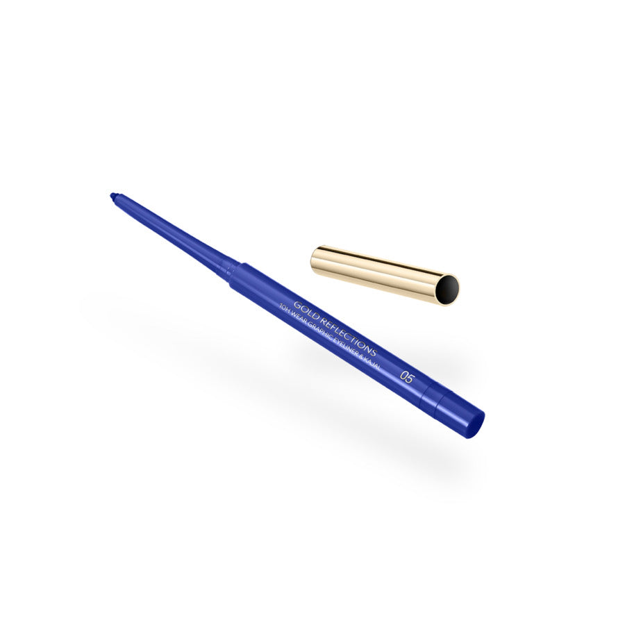 Gold Reflections 10H Wear Graphic Eyeliner & Kajal - 90000539_KC000000980005B_05 Blue Skies_KC000000980005B_05_01