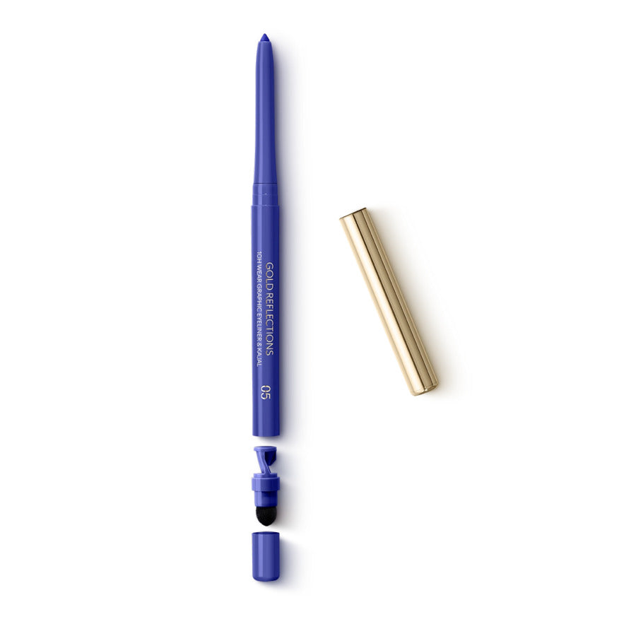 Gold Reflections 10H Wear Graphic Eyeliner & Kajal - 90000539_KC000000980005B_05 Blue Skies_KC000000980005B_05_03