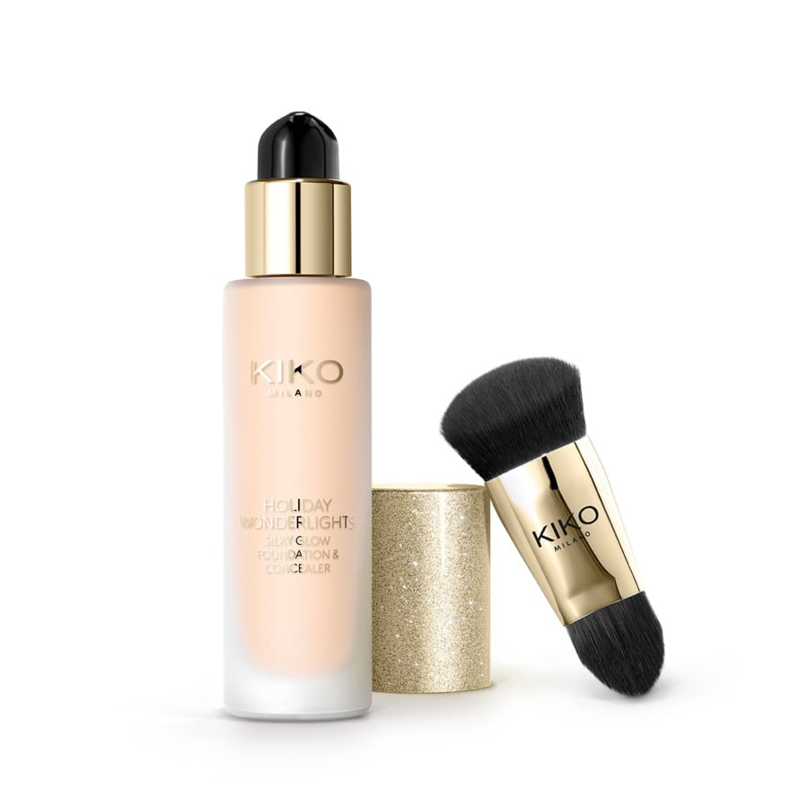 Holiday Wonderlights Silky Glow Foundation & Concealer - 90000539_KC000001065004B_04 Warm Almond_KC000001065004B_04_03