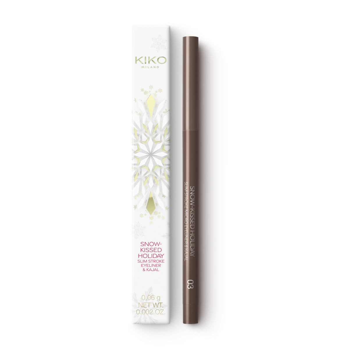 Snow-Kissed Holiday Slim Stroke Micro Eyeliner & Kajal - 90000539_KC000001160003B_03 Toffee trail_KC000001160003B_03_03