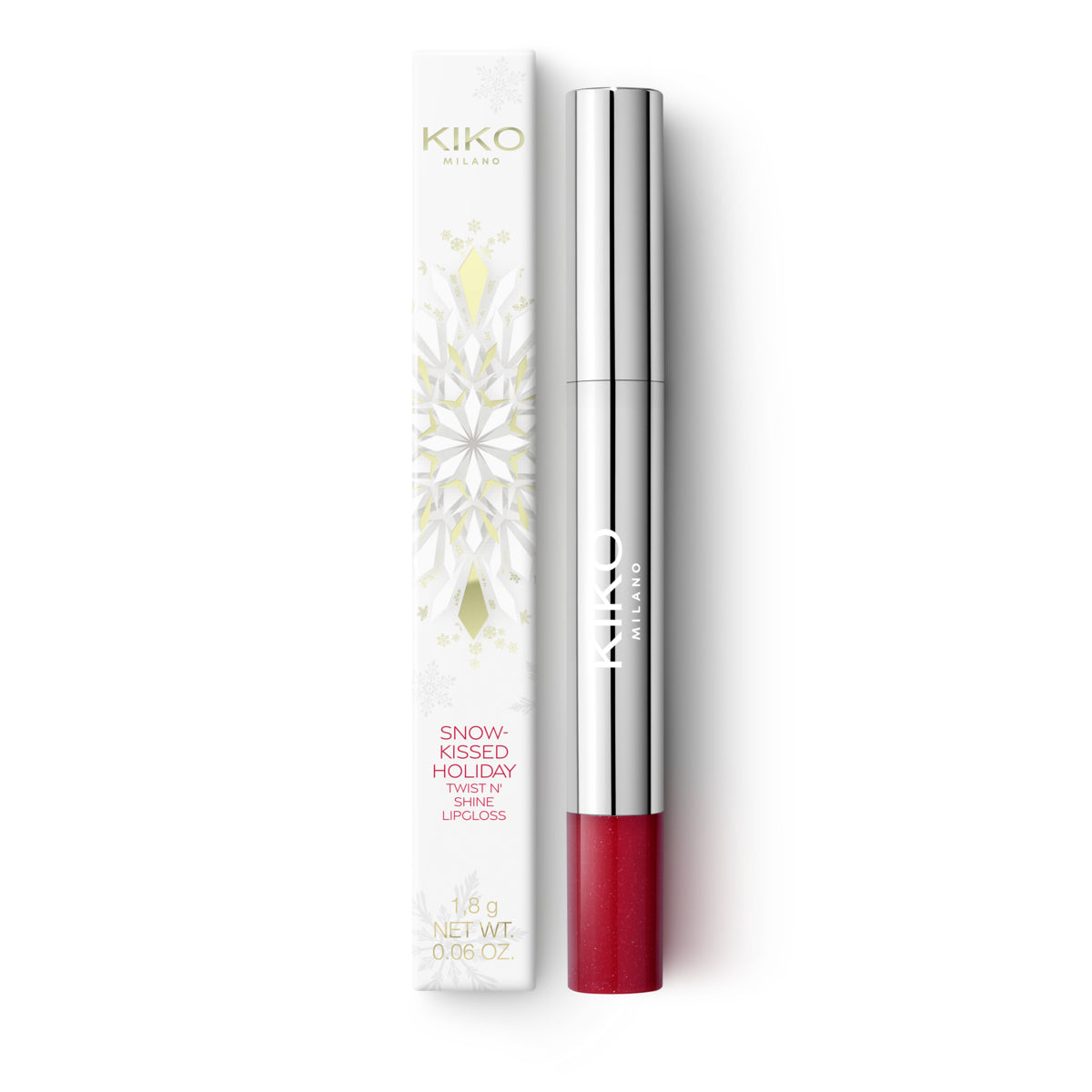 Snow-Kissed Holiday Twist N' Shine Lipgloss - 90000539_KC000001164003B_03 Santa red-y_KC000001164003B_03_03