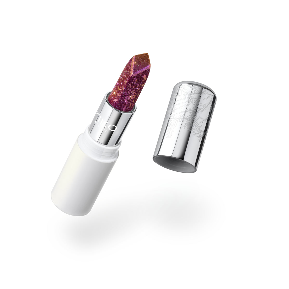 Snow-Kissed Holiday Sparkly Peaks Lipstick - 90000539_KC000001174004B_04 Cranberry crystals_KC000001174004B_04_01