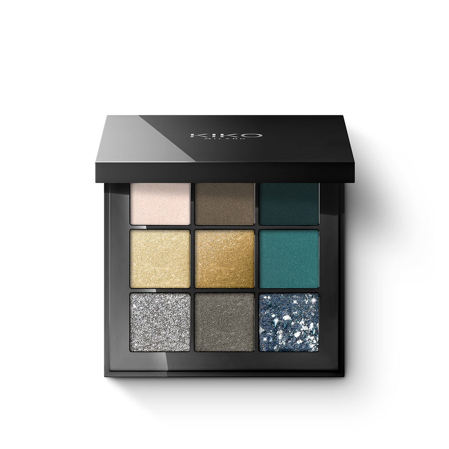 Glamour Multi Finish Eyeshadow Palette - 90000539_KM000000200006B_06 Green Vibes_KM000000200006B_06_01