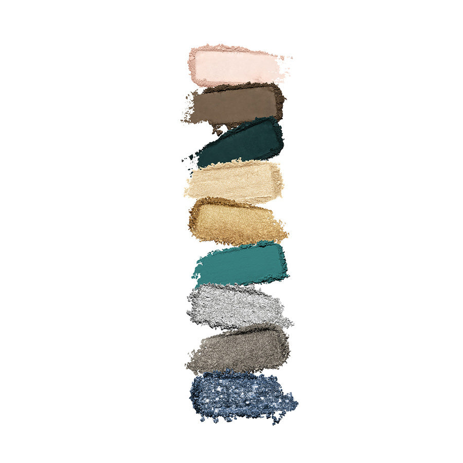 Glamour Multi Finish Eyeshadow Palette - 90000539_KM000000200006B_06 Green Vibes_KM000000200006B_06_02