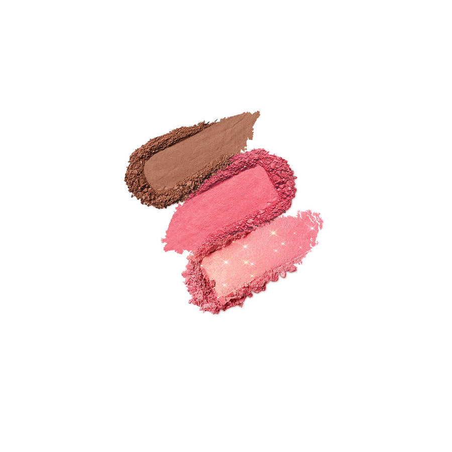 Multi Finish Trio Blush & Bronzer Palette - 90000539_KM000000821003B_03 Pink nw_KM000000821003B_03_02