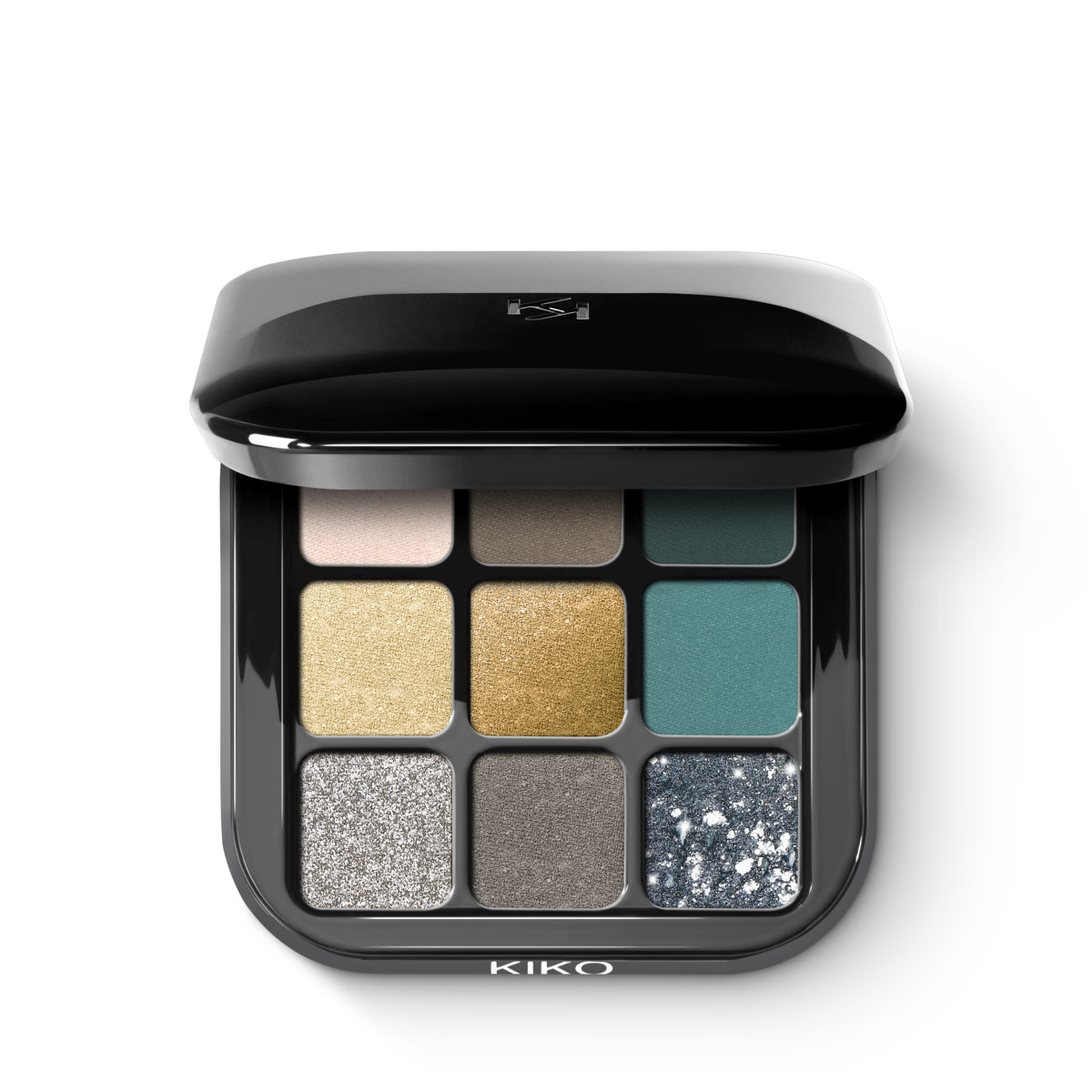 Glamour Multi Finish Eyeshadow Palette - 90000539_KM000000841006B_06 Green Vibes_2_KM000000841006B_06_01